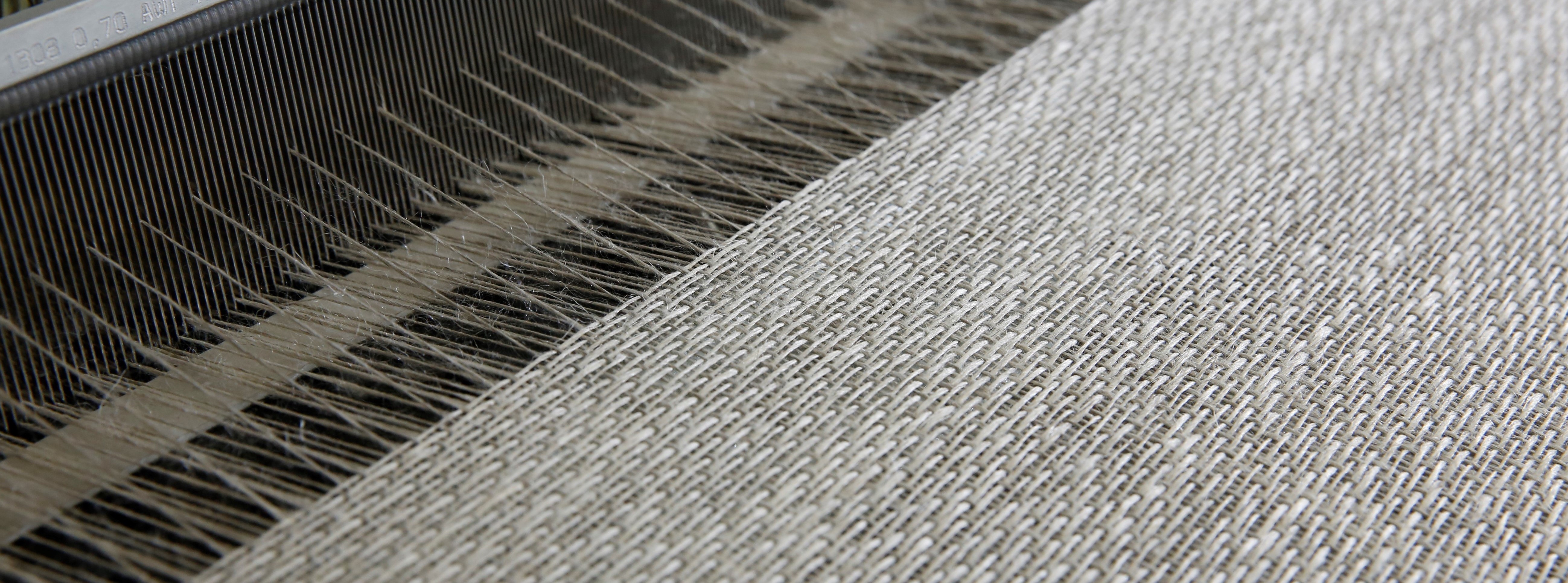Textiles made of natural fibres